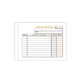 Pack De 10 Unidades Talonario Entregas Octavo Apaisado Duplicado Autocopia