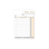 Pack De 10 Unidades Talonario Facturas A4 Natural Autocopia Duplicado