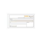 Pack De 10 Unidades Talonario Recibos Tercio De Folio Duplicado Autocopia