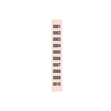 Pack De 10 Unidades Talonario Series Rifas 1-5000