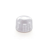 Pack De 10 Unidades - Tope De Puerta Adhesivo Top Transparente Fabricado En Plástico. Rei