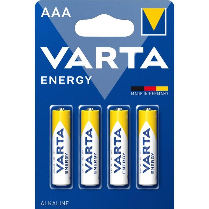 Pack De 10 Unidades Varta Energy Pila Alcalina Aaa Lr03 Blister*4 10 Uds
