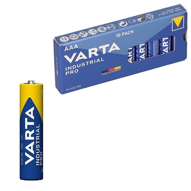 Pack De 10 Unidades Varta Industrial Pro Alcalina Lr03 Aaa 1,5v Caja*10 10 Pilas