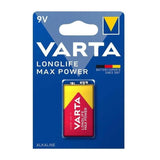 Pack De 10 Unidades Varta Max Power Pila Alcalina 9v Lr61 Blister*1