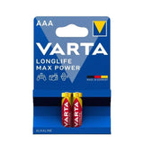 Pack De 10 Unidades Varta Max Power Pila Alcalina Aaa Lr03 Blister*2 Precio Ud Min Pedido 10 Uds