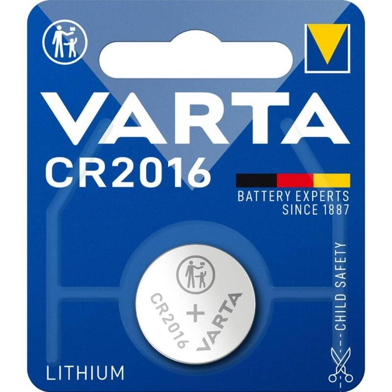 Pack De 10 Unidades Varta Pila Boton Litio Cr2016 3v Blister*1 10 Uds