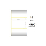 Pack De 10 Unidades White 51x32mm 4790 Et/Rotolo Z-1000d 2x1.3x3 Core 10 Rolls