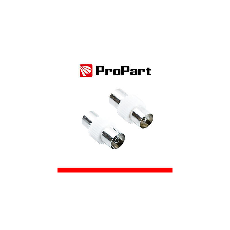 Pack De 100 Unidades Adaptador De Antena De Tv Enchufe De 75 O -  9,5 Mm