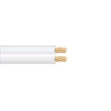 Pack De 100 Unidades - Cable Paralelo Blanco Audio 2 X 0,75 Mm Euro/M