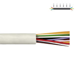 Pack De 100 Unidades - Manguera Intercomunicacion 5ov 4x0.22mm B A Am R Euro/M