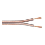 Pack De 100 Unidades - Paralelo Transparente 2x0,75mm "Audio" Euro/M (Bobina Pequeña Ø180x60mm)