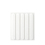 Pack De 11 Unidades - Pack 5 Fieltros Blanco Sinteticos Adhesivos 95x12mm Plasfix Inofix
