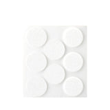 Pack De 11 Unidades - Pack 8 Fieltros Blancos Sinteticos Adhesivos Ø27mm Plasfix Inofix