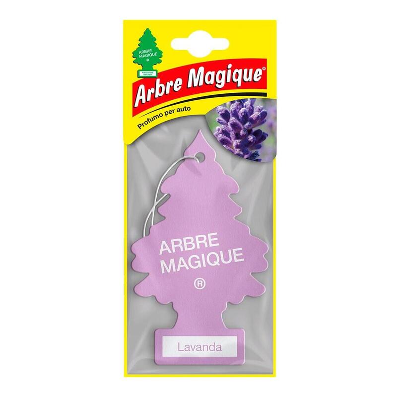 Pack De 12 Unidades - Ambientador De Coche, Modelo Árbol, Aroma Lavanda