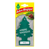 Pack De 12 Unidades - Ambientador De Coche, Modelo Árbol, Aroma Pino