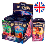 Pack De 12 Unidades - Baraja Juego Cartas The First Chapter Disney Lorcana Ingles Surtido