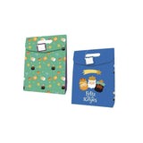 Pack De 12 Unidades Bismark Bolsa De Carton Reyes Magos - Cierre Adhesivo - Tarjeta Para Escribir - 2 Diseños