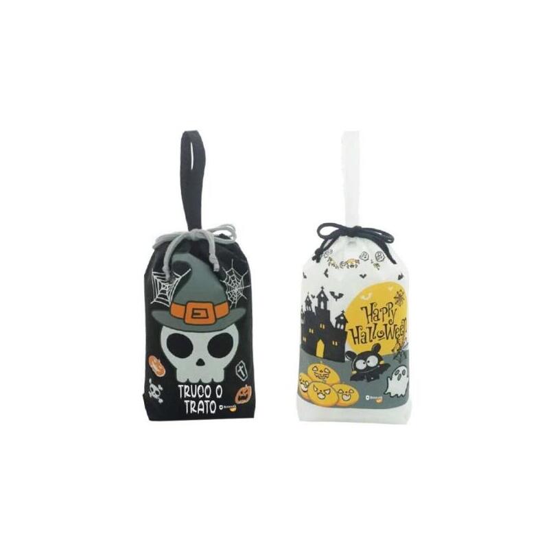 Pack De 12 Unidades Bismark Bolsa Para Truco O Trato - 2 Diseã±Os Aleatorios