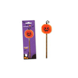 Pack De 12 Unidades Bismark Lapiz Diseã±O Calabaza - Pompon Suave Con Forma De Calabaza