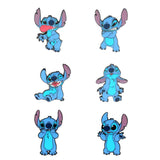 Pack De 12 Unidades - Blind Box Enamel Pin Stitch Disney Surtido