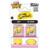 Pack De 12 Unidades - Blister 2 Figuras Bitty Pop Los Simpsons Bart & Mr. Burns