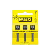 Pack De 12 Unidades - Blister 3 Piedras De Ignición Blister Flint System Vf0j000h Clipper