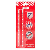 Pack De 12 Unidades - Blister Papeleria Atletico De Madrid 5pzs