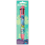 Pack De 12 Unidades - Boligrafo 6 Colores Stitch Disney