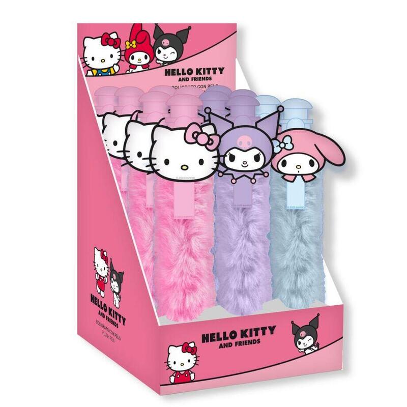 Pack De 12 Unidades - Boligrafo Peluche Hello Kitty Surtido