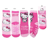 Pack De 12 Unidades - Calcetines Antideslizantes Hello Kitty Surtido