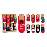 Pack De 12 Unidades - Calcetines De Navidad Modelos Variados