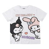 Pack De 12 Unidades - Camiseta My Melody & Kuromi Hello Kitty And Friends