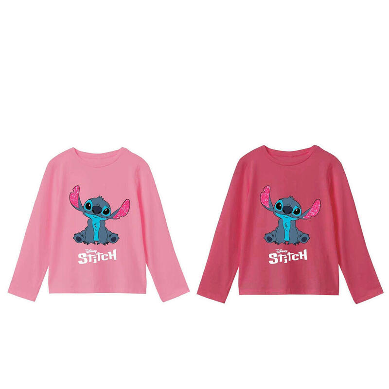 Pack De 12 Unidades - Camiseta Stitch Disney Infantil Surtido