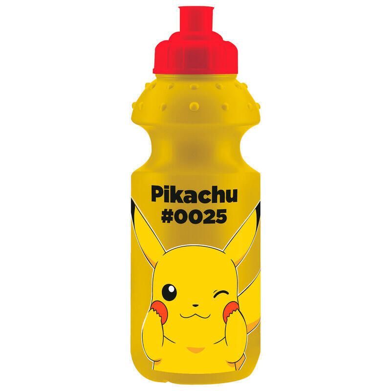 Pack De 12 Unidades - Cantimplora Sport Pikachu Pokemon 350ml