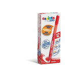 Pack De 12 Unidades Carioca Oops Boligrafos Borrables - Tinta Roja Termo Sensible - Empuñadura Ergonomica Triangular -
