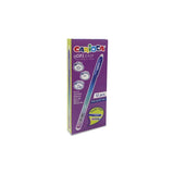 Pack De 12 Unidades Carioca Oops Easy Boligrafo Borrable - Punta De Ø 0.7mm - Tinta Termo Sensible - Cuerpo Con Efecto