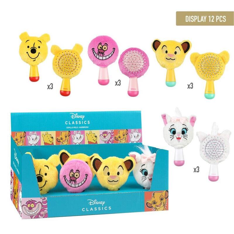 Pack De 12 Unidades - Cepillo Pelo Disney Surtido