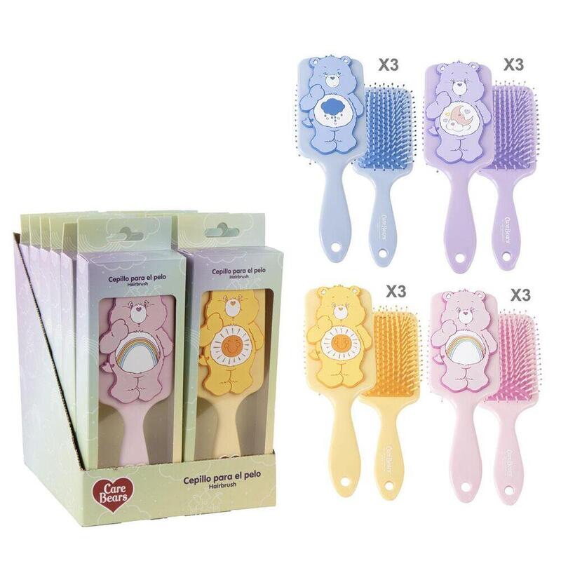Pack De 12 Unidades  Cepillo Pelo Osos Amorosos Surtido