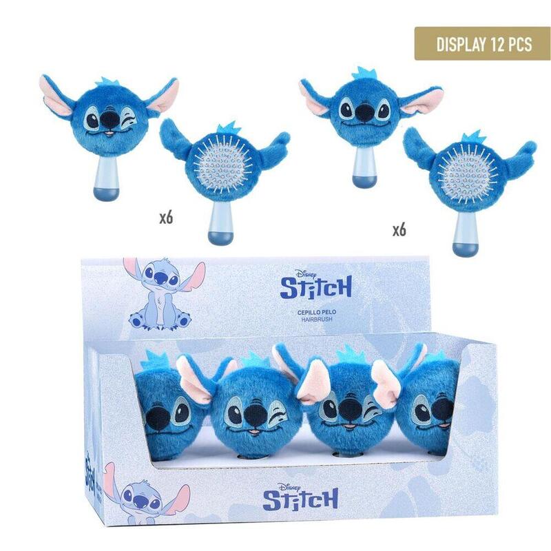 Pack De 12 Unidades - Cepillo Pelo Stitch Disney