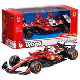 Pack De 12 Unidades - Coche Ferrari Sf-25 Metal