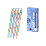 Pack De 12 Unidades Erichkrause Bloom Xr-30 Matic&Grip Pastel Boligrafo Retractil - Punta De Bola 0.7mm - Trazo De