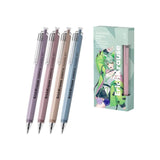 Pack De 12 Unidades Erichkrause Essential Matic Manga Boligrafo Retractil - Modelos Surtidos - Trazo 0.28mm - Azul