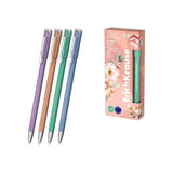 Pack De 12 Unidades Erichkrause G-Reed Stick Pastel Bloom Boligrafo Con Capuchon - Modelos Surtidos - Trazo 0.25mm -