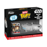 Pack De 12 Unidades - Figura Bitty Pop Ride Star Wars Han Solo And The Millennium Falcon