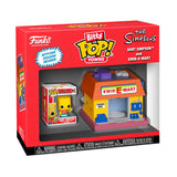 Pack De 12 Unidades - Figura Bitty Pop Town Simpsons Bart Simpsons And Kwik-E-Mart