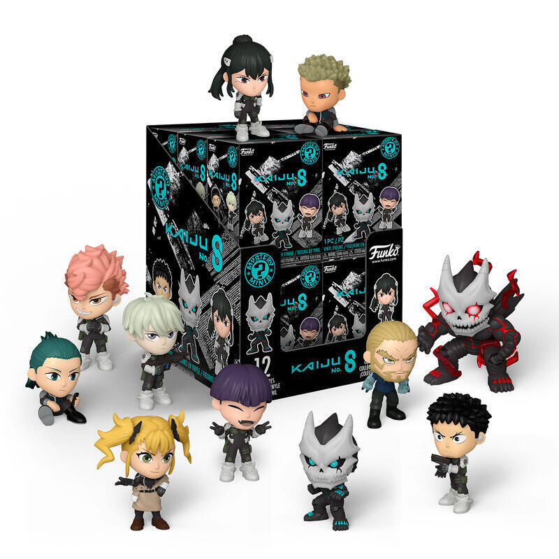 Pack De 12 Unidades - Figura Mystery Mini Kaiju No.8 Surtido
