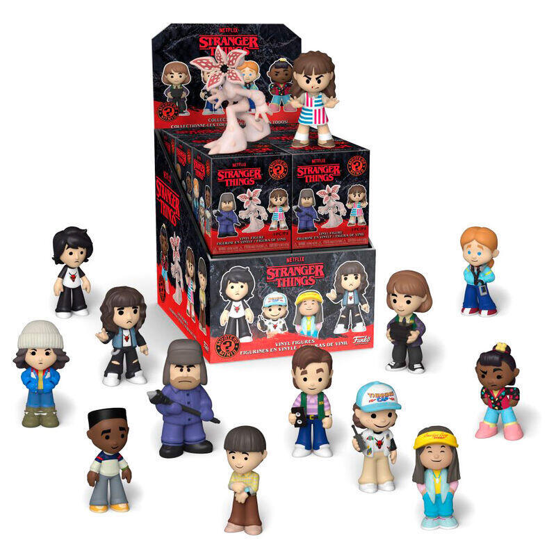 Pack De 12 Unidades - Figura Mystery Minis Stranger Things