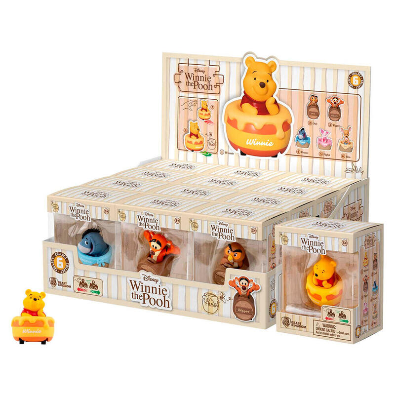 Pack De 12 Unidades - Figura Winnie The Pooh Disney 5cm Surtido