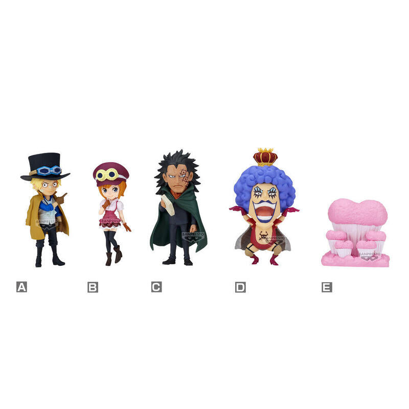 Pack De 12 Unidades - Figura World Collectable Kamabakka Kingdom 01 One Piece 7 Cm Surtido