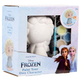 Pack De 12 Unidades - Figura Yeso Para Pintar Frozen Disney